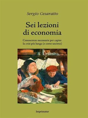 cover image of Sei lezioni di economia